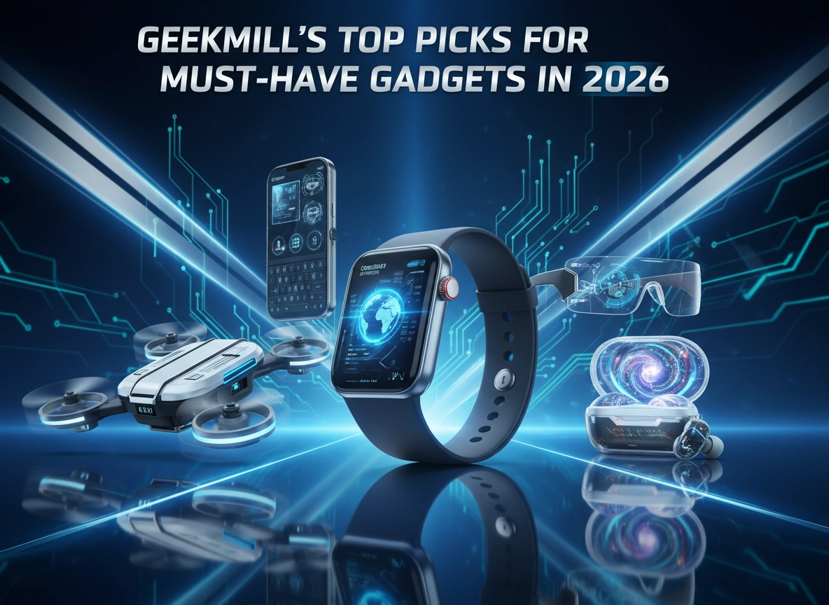 Geekmill’s Top Picks for Must-Have Gadgets in 2026