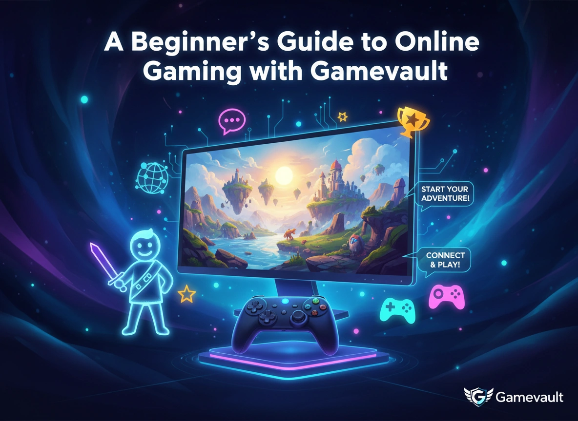 A Beginner’s Guide to Online Gaming with Gamevault