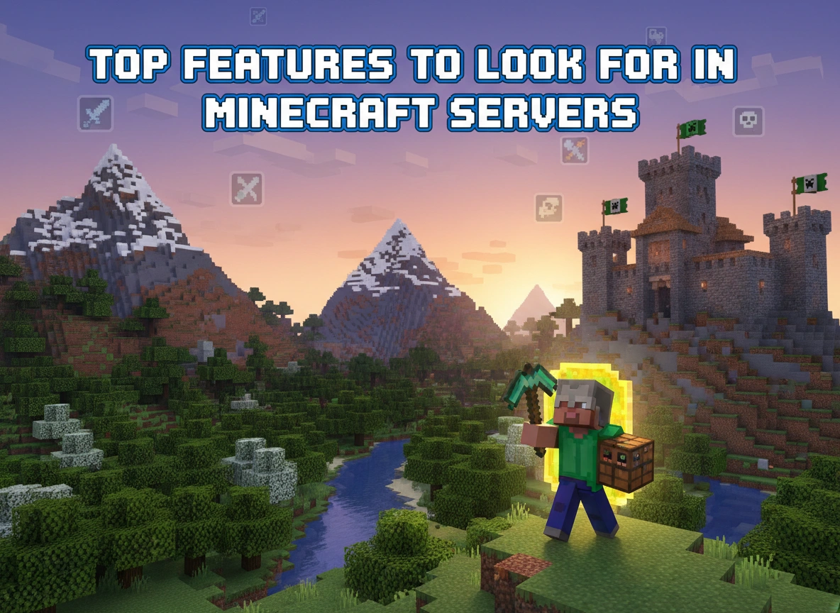 Top Features to Look for in Minecraft Servers