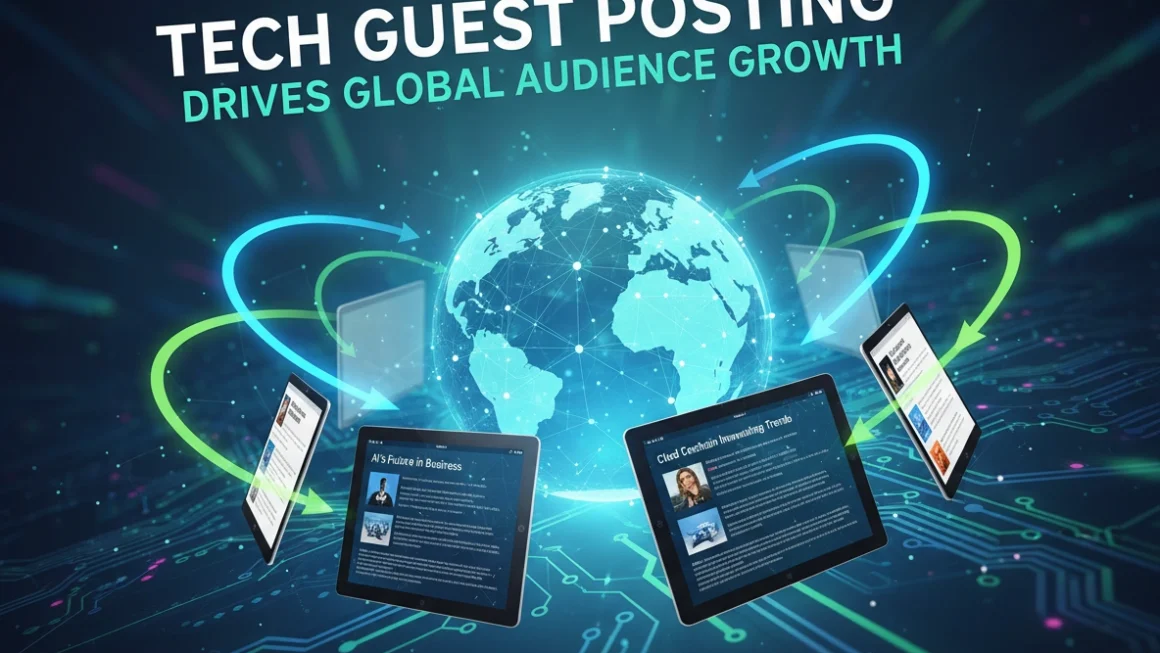 How Tech Guest Posting Drives Global Audience Growth