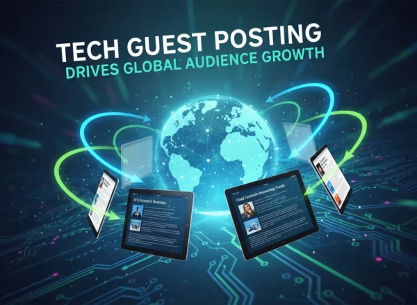 How Tech Guest Posting Drives Global Audience Growth