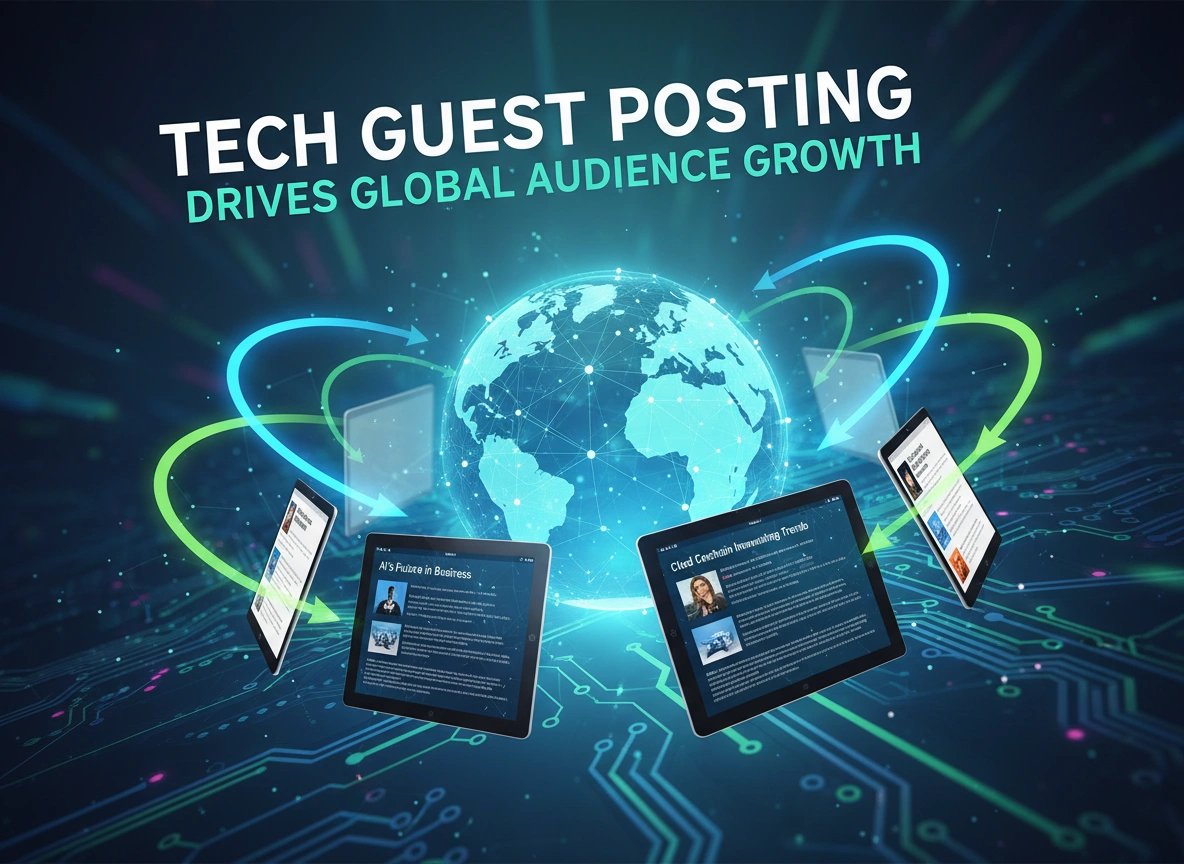 How Tech Guest Posting Drives Global Audience Growth