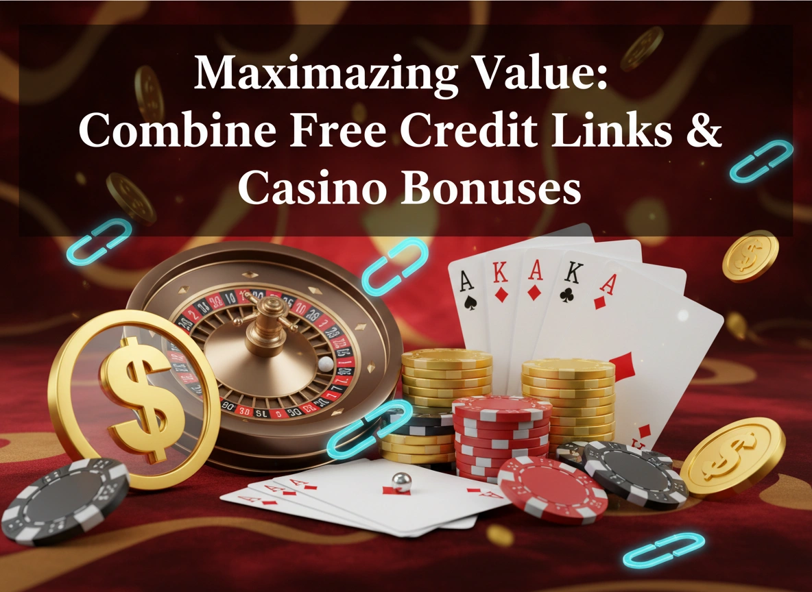 Maximizing Value: Combine Free Credit Links & Casino Bonuses