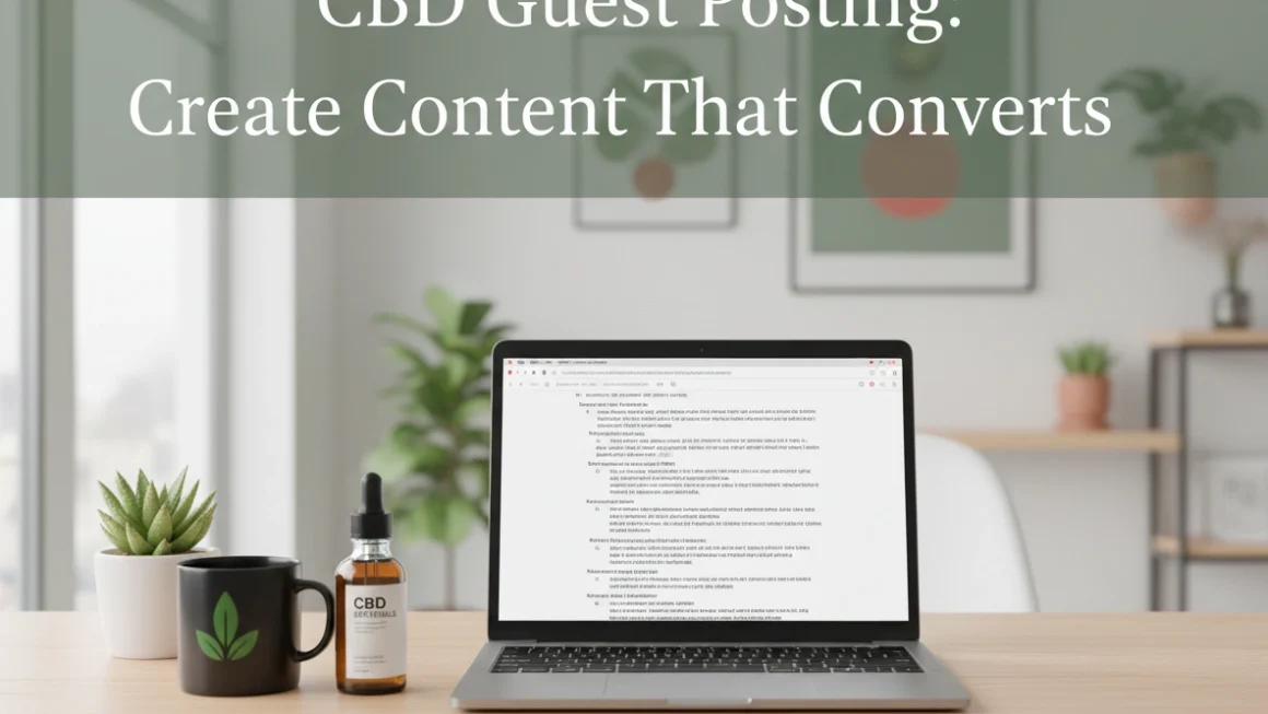 CBD Guest Posting: Create Content That Converts